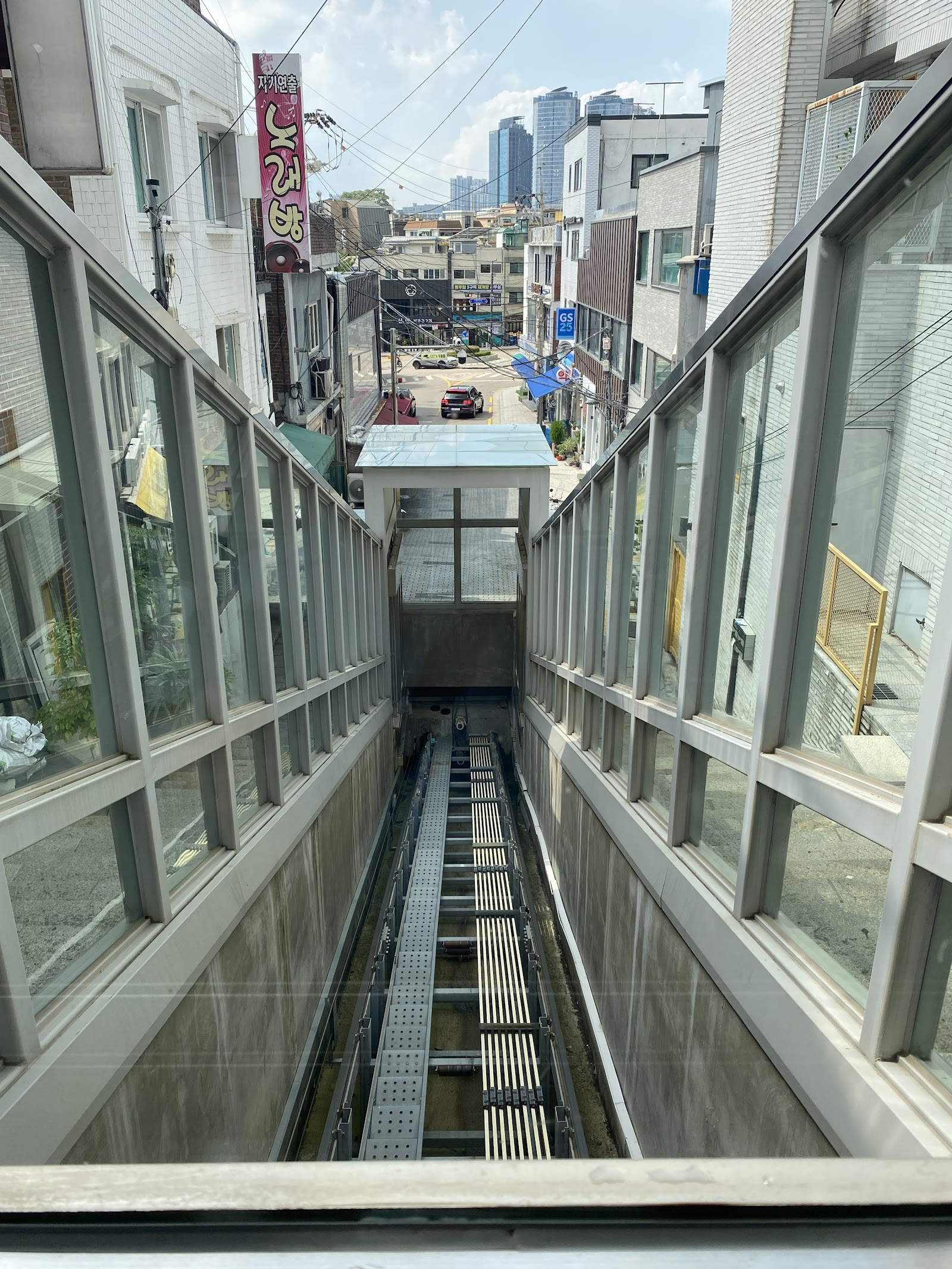 일제 경성호국신사 계단(108계단)
