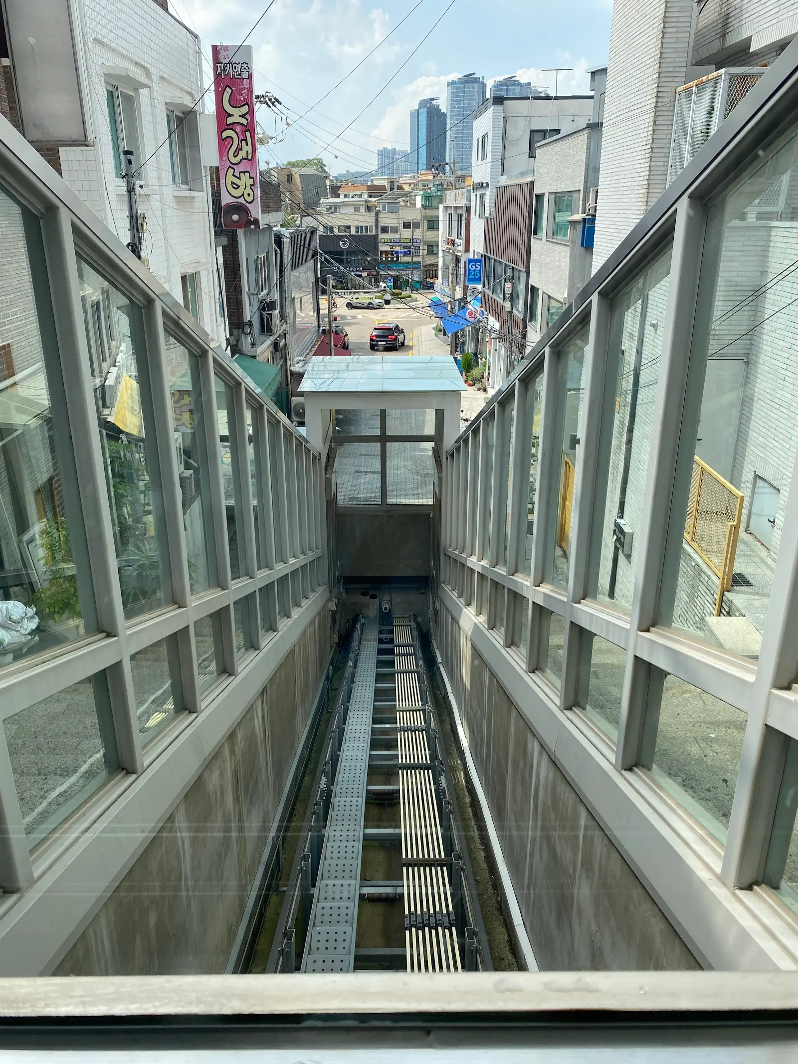 일제 경성호국신사 계단(108계단)