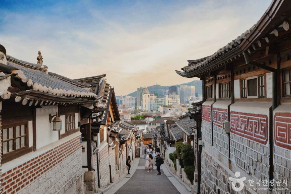 Bukchon alley view